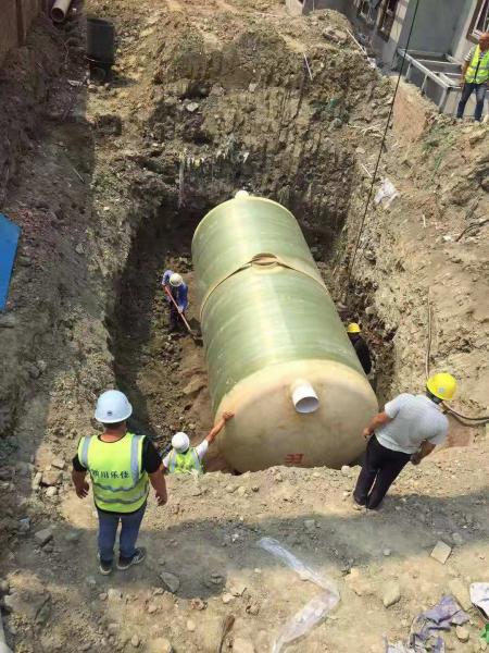 昌都地区南部县养猪场玻璃钢化粪池项目